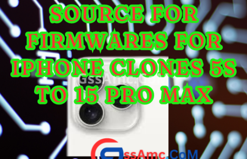 iPhone Clones Firmwares