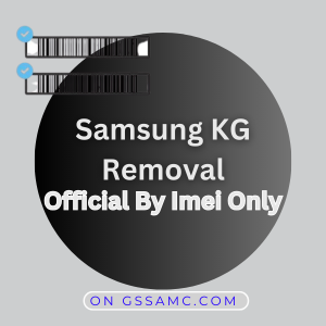 Samsung KG Removal Official By Imei Only