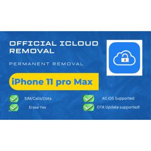 iPhone 11 Pro Max Official iCloud Removal