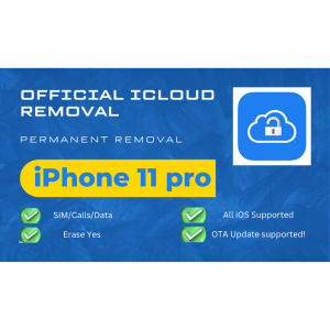 iPhone 11 Pro Official iCloud Removal