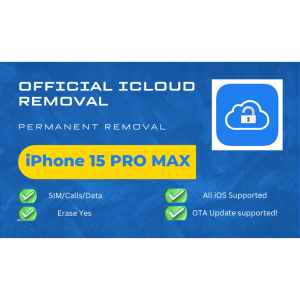 iPhone 15 Pro Max Official iCloud Removal